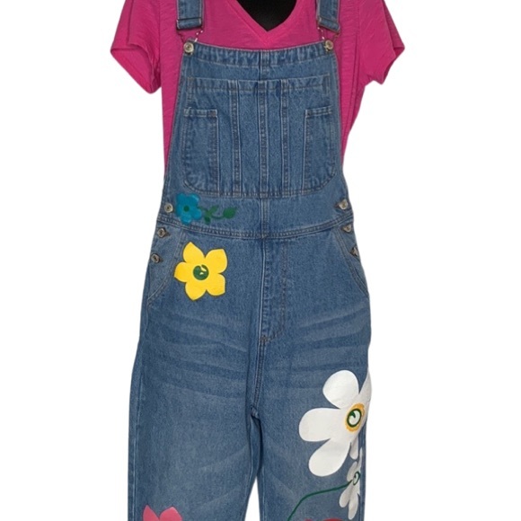 MISSLOOK womens overall blue jean - Picture 1 of 10